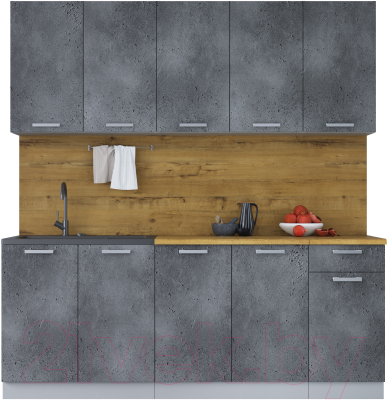 Кухонный гарнитур Интерлиния Мила Лайт 2.0 - фото