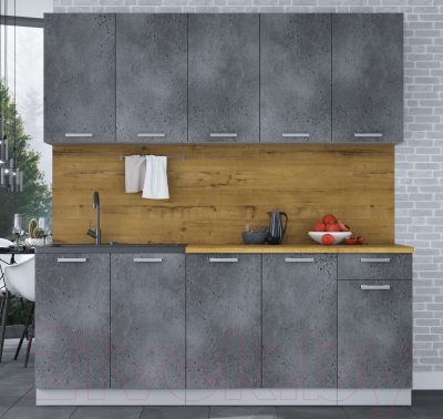 Кухонный гарнитур Интерлиния Мила Лайт 2.0