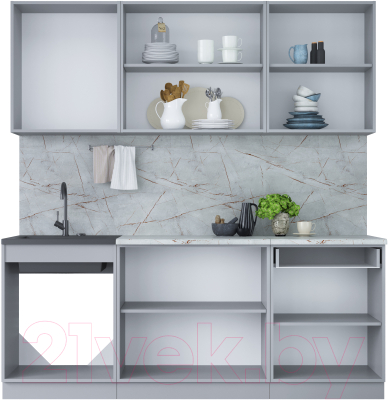 Кухонный гарнитур Интерлиния Мила Лайт 2.0-60