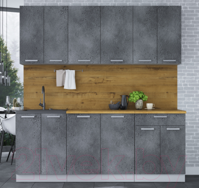 Кухонный гарнитур Интерлиния Мила Лайт 2.0-60