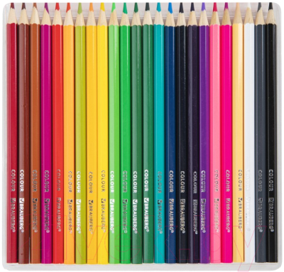 Набор цветных карандашей Brauberg Академия / 181866