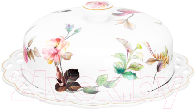 Емкость для хранения выпечки Elan Gallery Певчие птички / 730783