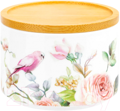 Емкость для хранения Elan Gallery Певчие птички / 730790 - фото