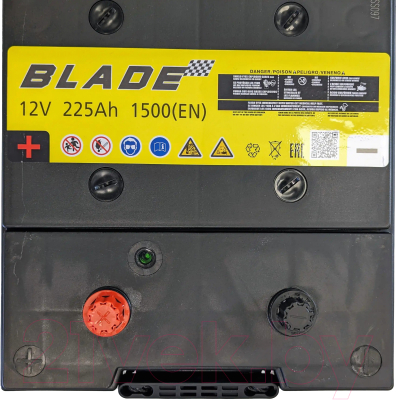 Автомобильный аккумулятор BLADE Евро +/- 1500A / 6CT-225VL (3)