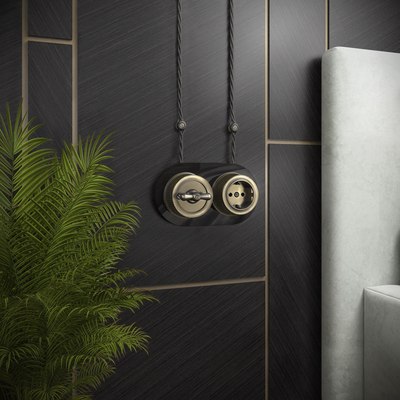 Выключатель Werkel Ретро W5712012