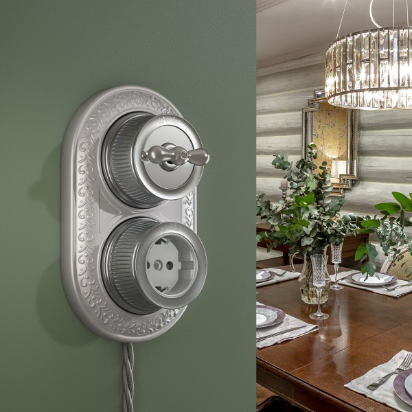 Выключатель Werkel Ретро W5720022