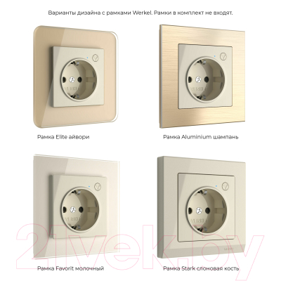 Умная розетка Werkel W1171603