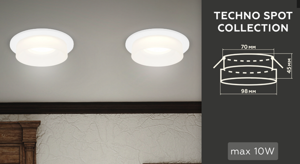 Точечный светильник Ambrella TN1311 SWH/FR