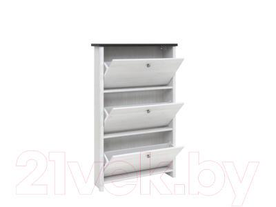 Тумба для обуви Black Red White Порто SFB3B