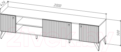 Тумба НК Мебель Reno ТВ-200