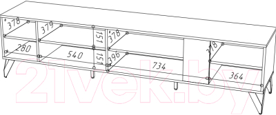 Тумба НК Мебель Reno ТВ-200