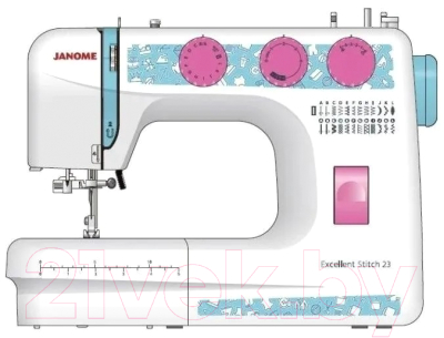 Швейная машина Janome Excellent Stitch 23 (белый)