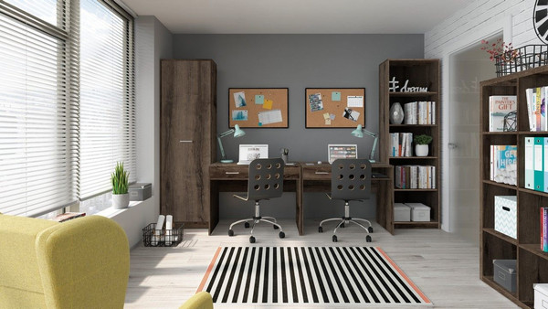 Стеллаж Black Red White Непо REG/19/8