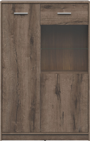 Шкаф Black Red White Непо REG1D1W/90 - фото