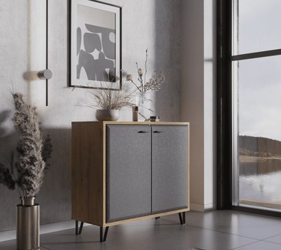 Тумба Black Red White Grace KOM2D