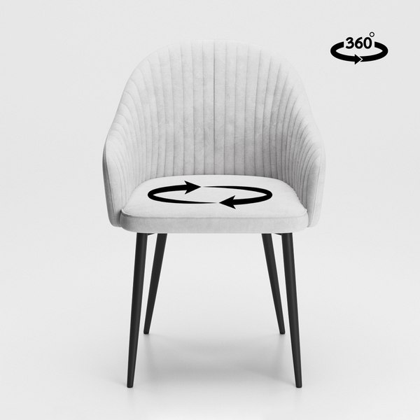 Стул Табурет Шелл поворотный