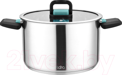Кастрюля Lara Изумруд LR02-245 - фото