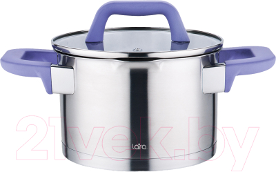 Кастрюля Lara Лаванда LR02-252 - фото