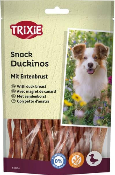 Лакомство для собак Trixie Premio Duckinos соломка с утиной грудкой - фото