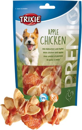 Лакомство для собак Trixie Premio кусочки с курицей и яблоком