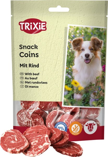 Лакомство для собак Trixie Premio монетки из говядины