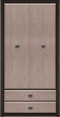 Шкаф Black Red White Коен REG2D2S - фото