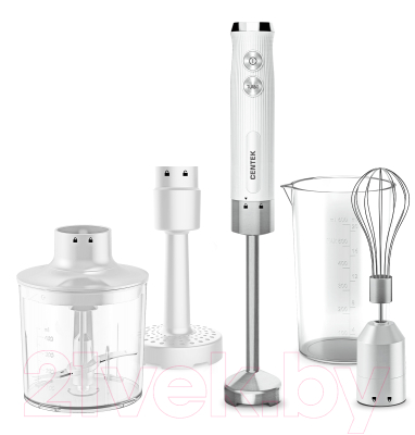 Блендер погружной Centek CT-1352 (белый) - фото