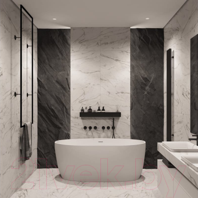 Ванна акриловая Teymi Lina 170x76x58 / T130101 (белый матовый)