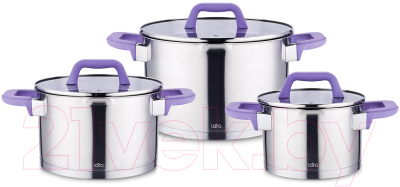 Набор кастрюль Lara LR02-124 - фото