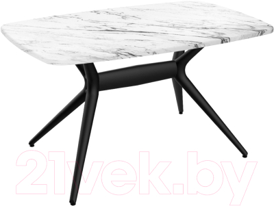 Обеденный стол Sheffilton SHT-TU30-2/TT41 120/80 МДФ бочкообразная - фото