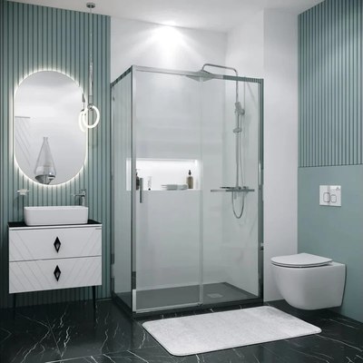 Душевая стенка Grossman Style 80x195 / 200.K33.05.80.10.00