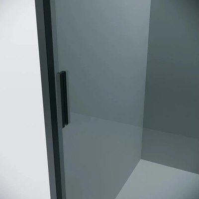 Душевая стенка Grossman Style 80x195 / 200.K33.05.80.21.10 (черный матовый, стекло тонированное)
