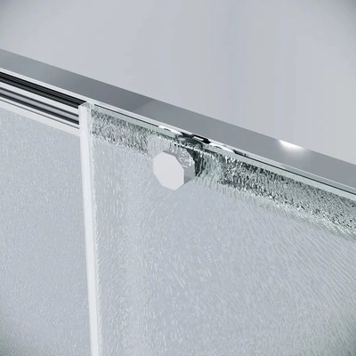 Душевая стенка Grossman Style 80x195 / 200.K33.05.80.10.02 (хром, стекло шиншилла)