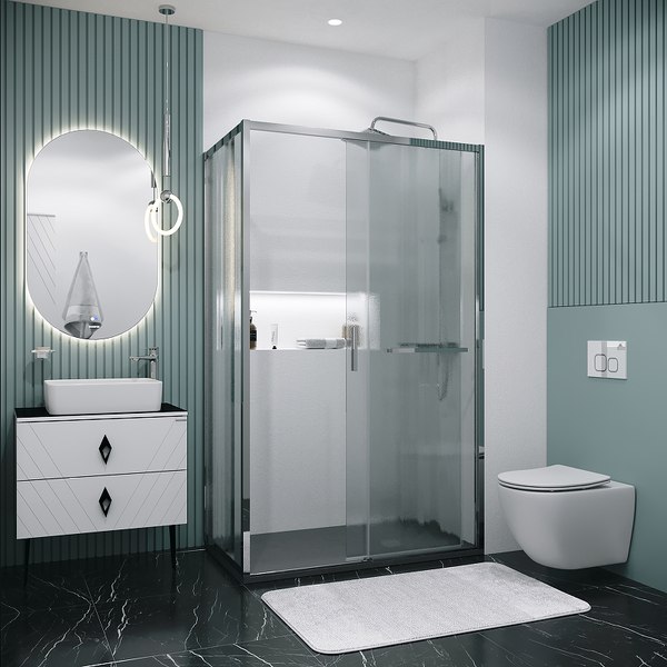 Душевая стенка Grossman Style 90x195 / 200.K33.05.90.10.02