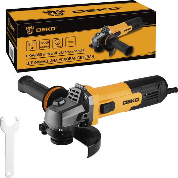 Угловая шлифовальная машина Deko DKAG850 - фото