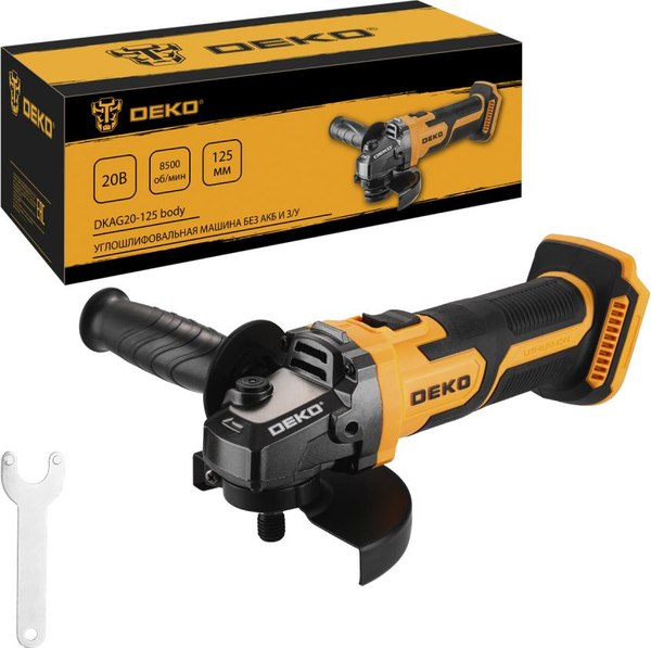 Угловая шлифовальная машина Deko DKAG20-125 - фото