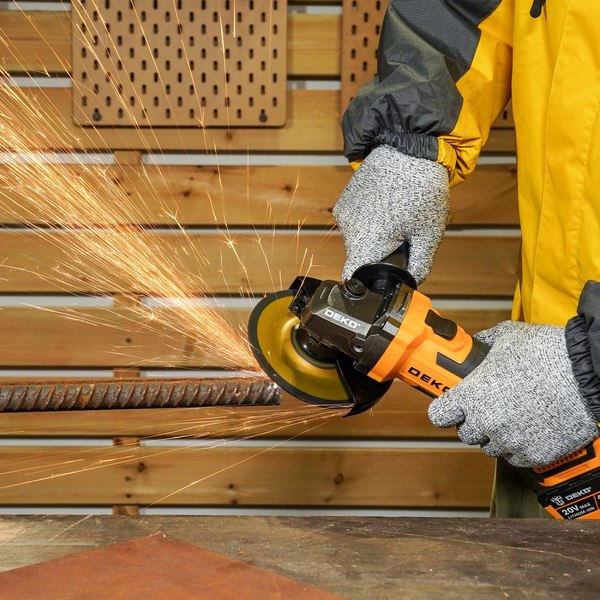 Угловая шлифовальная машина Deko DKAG20-125