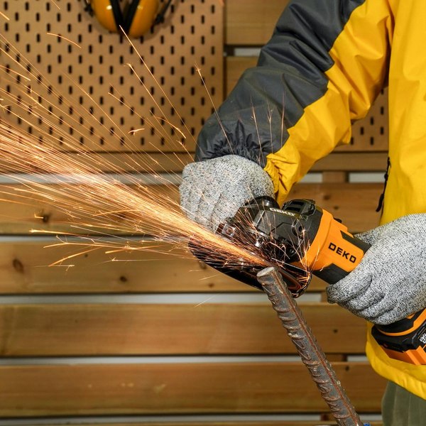 Угловая шлифовальная машина Deko DKAG20-125