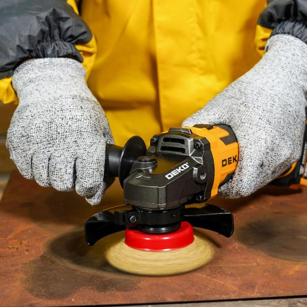 Угловая шлифовальная машина Deko DKAG20-125