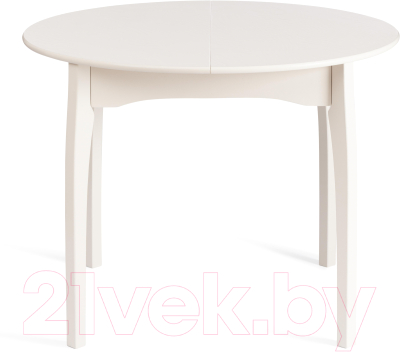 Обеденный стол Tetchair Diamante 100x100+30x75 круглый