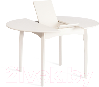 Обеденный стол Tetchair Diamante 100x100+30x75 круглый