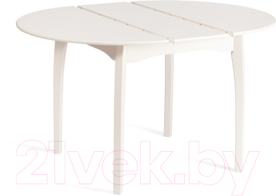 Обеденный стол Tetchair Diamante 100x100+30x75 круглый