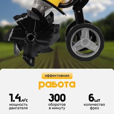 Миникультиватор электрический Garvill MC450-22