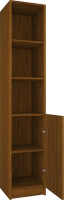 Стеллаж МДК СЛУ3 узкий закрытый 390x386x2000