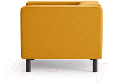 Кресло мягкое Mio Tesoro Белфаст 307 (Savanna Plus Yellow 1172)