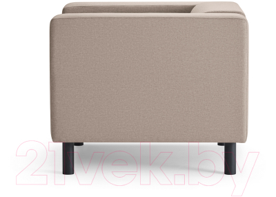 Кресло мягкое Mio Tesoro Белфаст 307 (Savanna plus Mocca 1176)