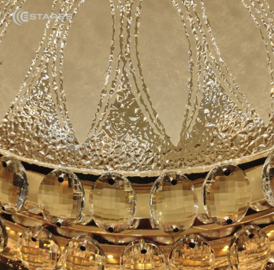 Потолочный светильник Estares Sahara Gold 72W R-510-WHITE-220-IP20