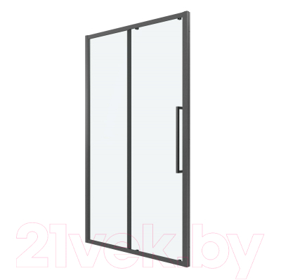 Душевая дверь Grossman Cosmo 110x195 / 100.K33.02.110.42.00 (графит сатин,стекло прозрачное)