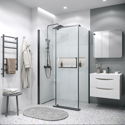 Душевая стенка Grossman Pragma 90x195 / 200.K33.03.90.21.00