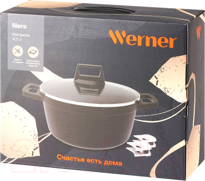 Кастрюля Werner Nero 52087